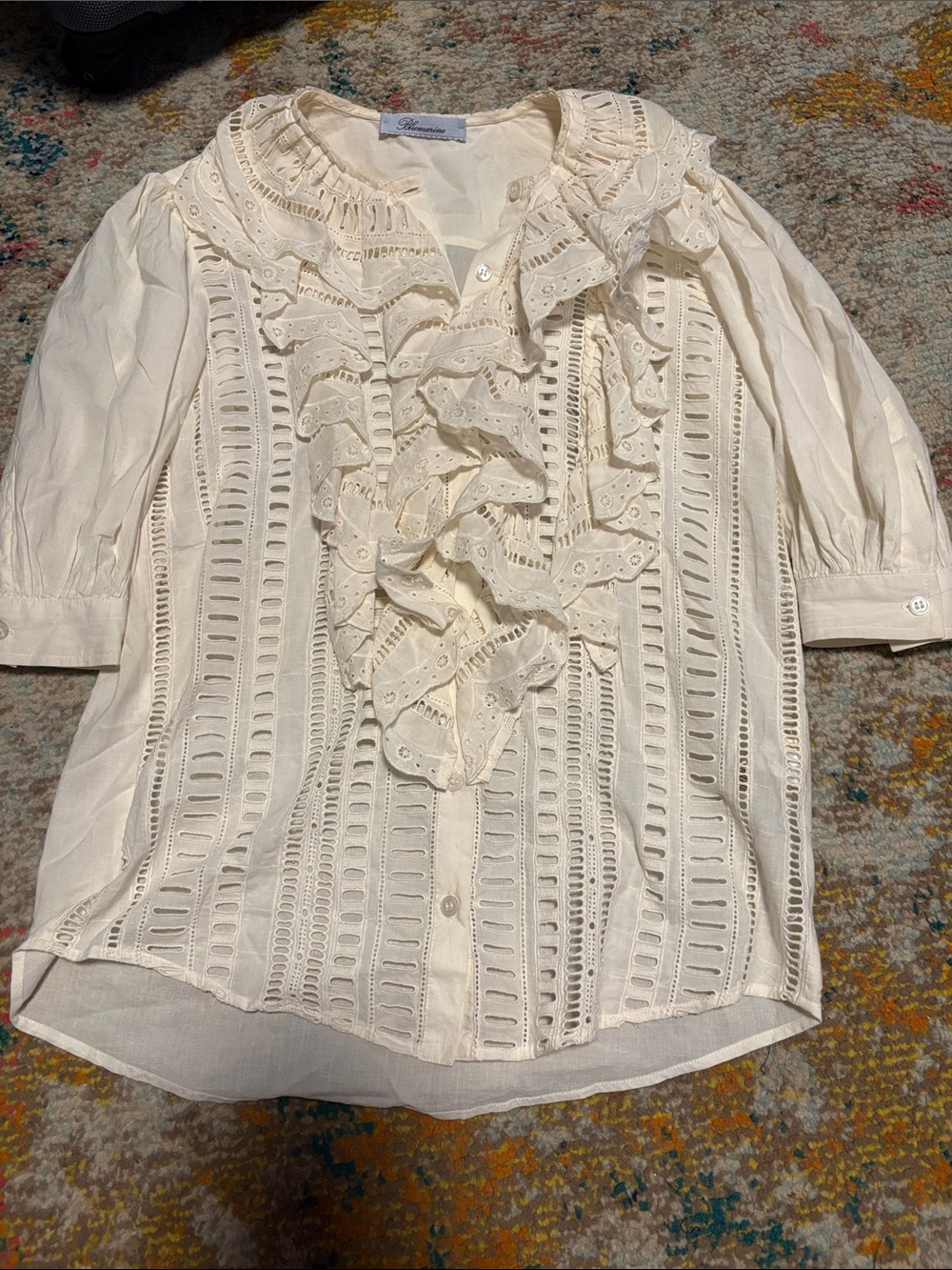 Bluemarine Ruffly Blouse
